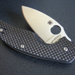 Carbon fiber knife handle