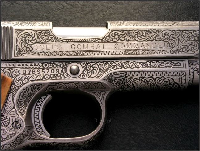 Colt Commander engraving