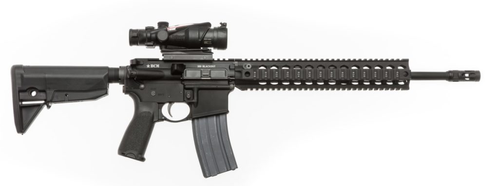 BCM 300 BLK Rifle.