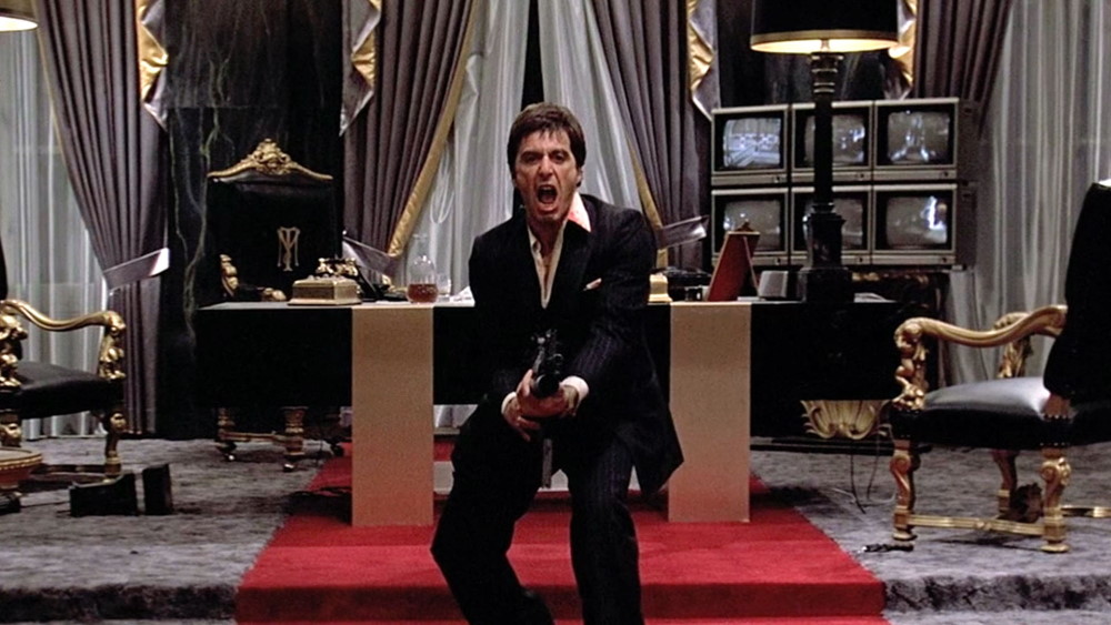 Scarface movie scene