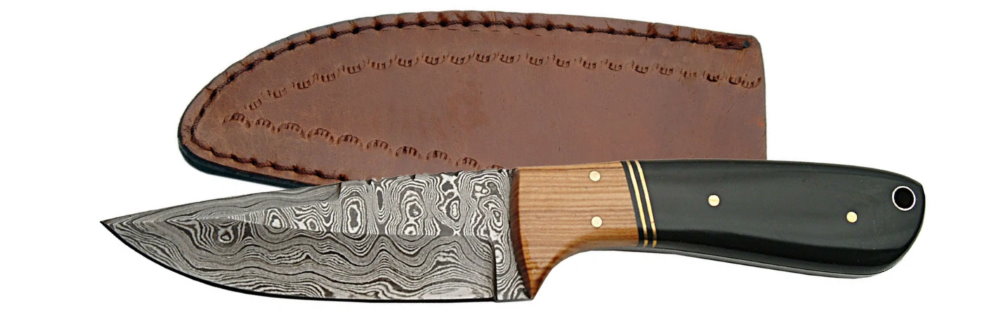 Damascus Steel Fixed Blade Knife